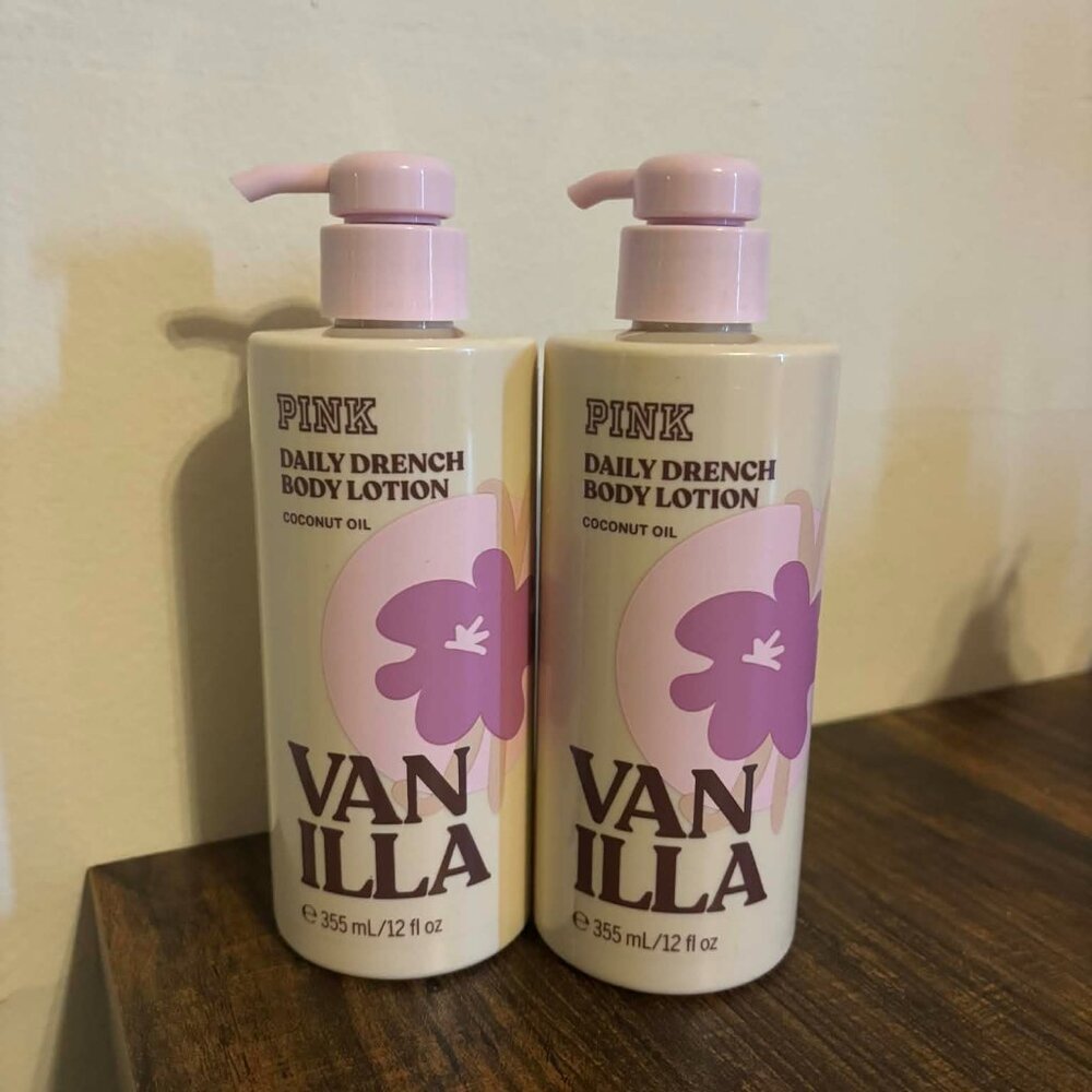 Victoria's Secret PINK Vanilla Body lotion 2 pack